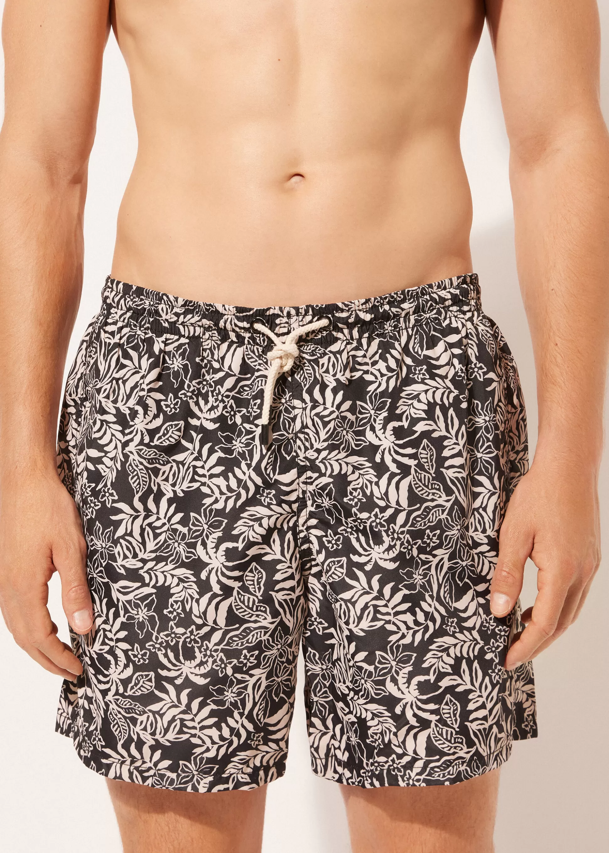 Calzedonia Calções De Banho Com Padrão Para Homem Formentera | Calções De Banho