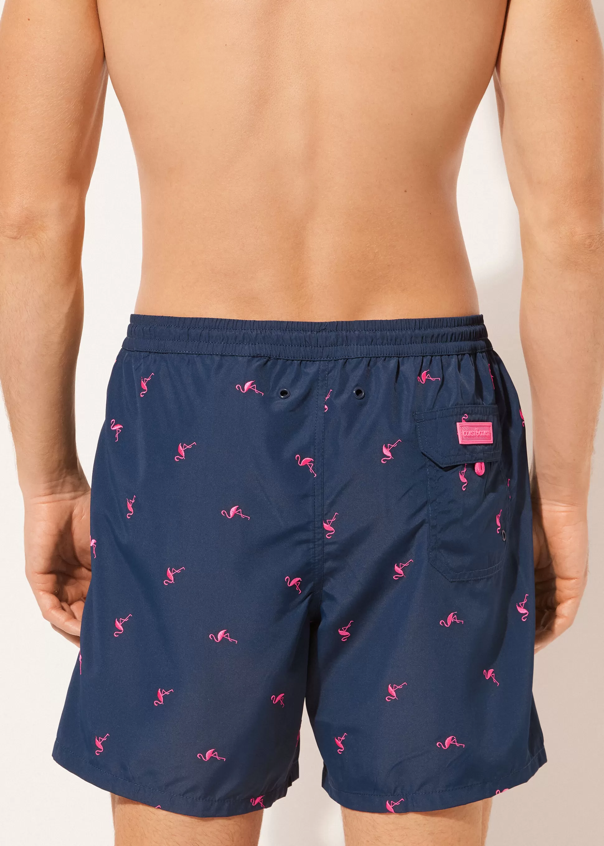 Calzedonia Calções De Banho Com Padrão Para Homem Formentera | Calções De Banho