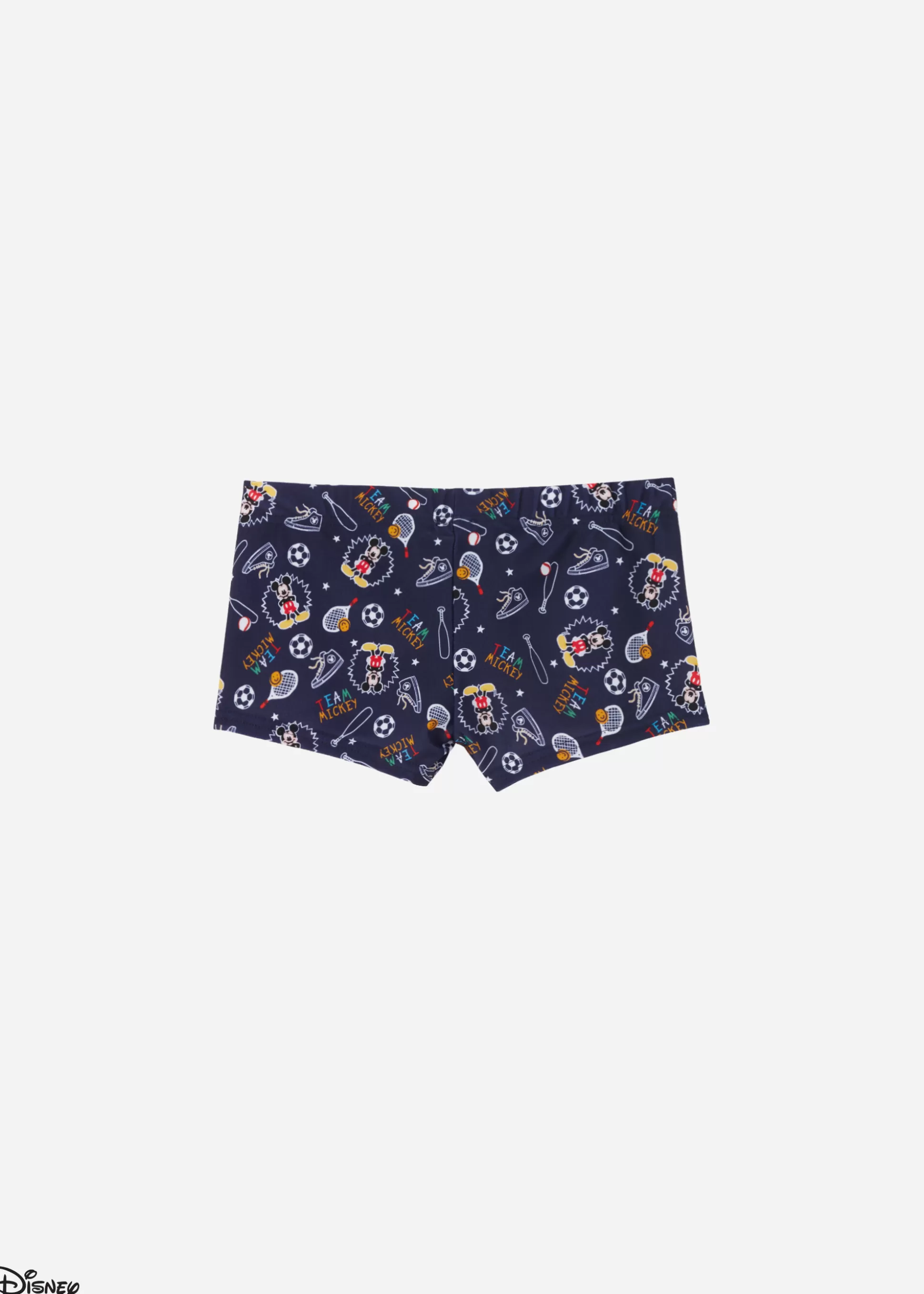 Calzedonia Calções De Banho Curtos Para Menino Mickey Mouse Disney | Calções De Banho