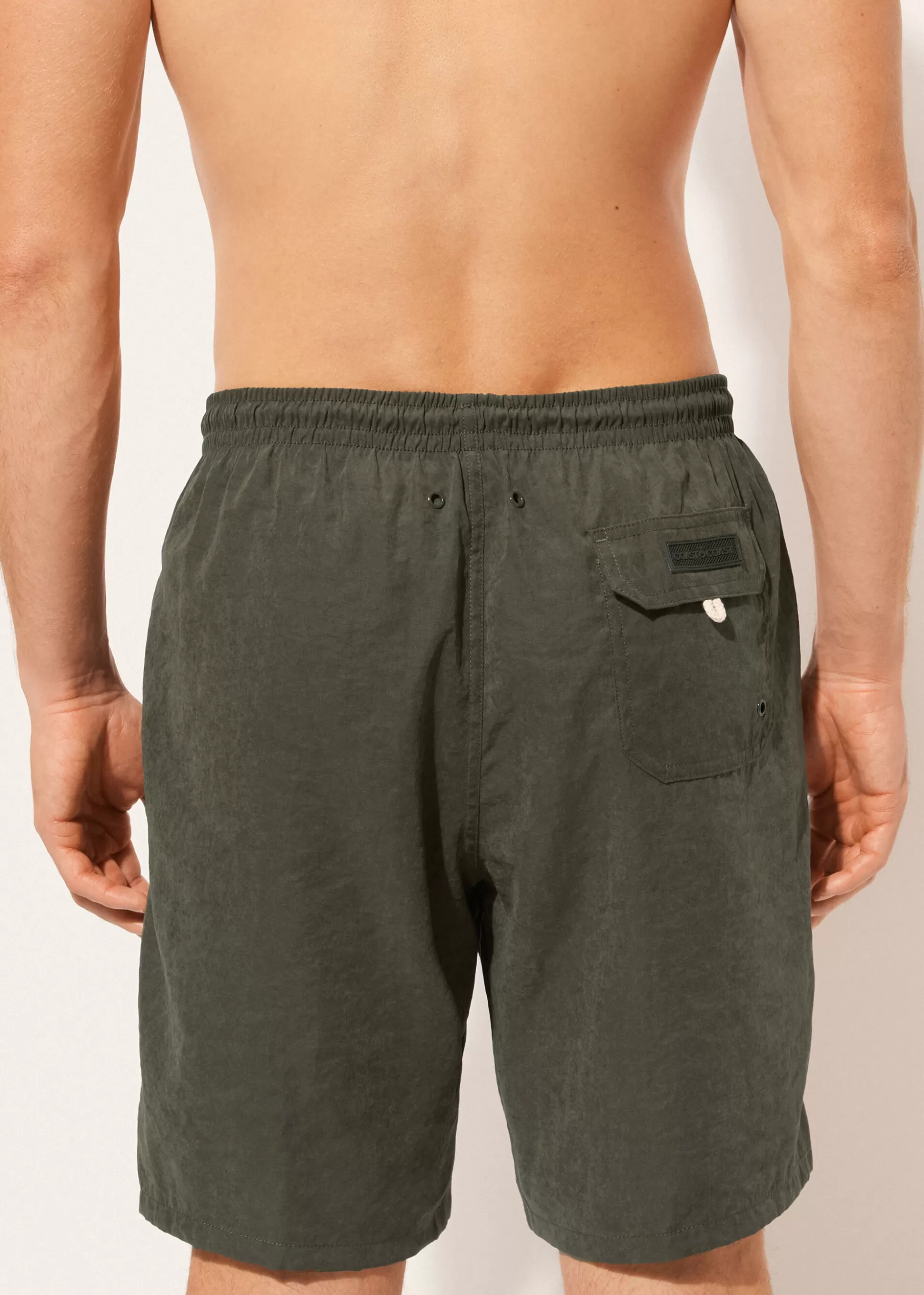 Calzedonia Calções De Banho Pelo Joelho Para Homem Lanzarote | Calções De Banho