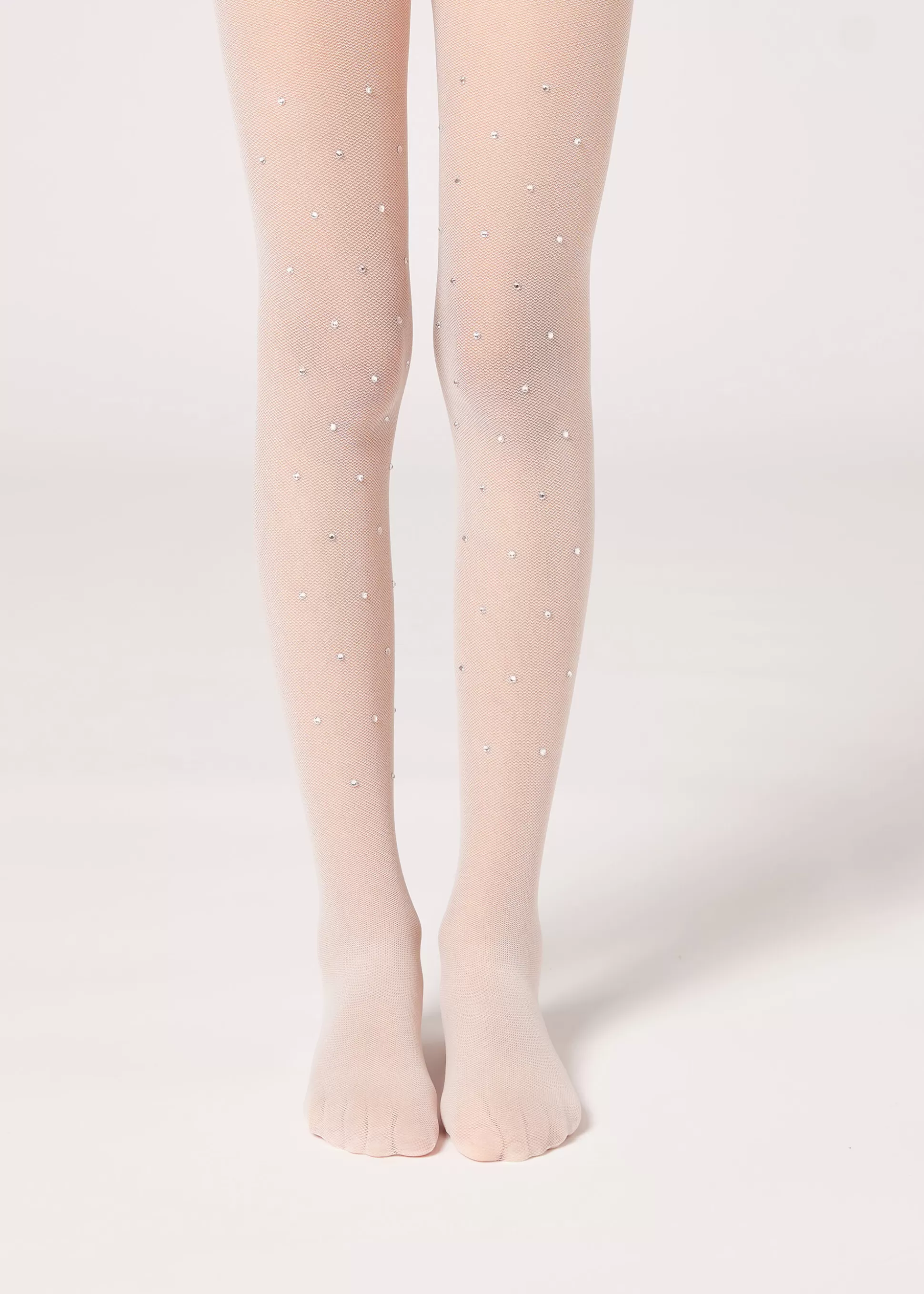 Calzedonia Collants Em Tule Com Strass Para Menina | Collants