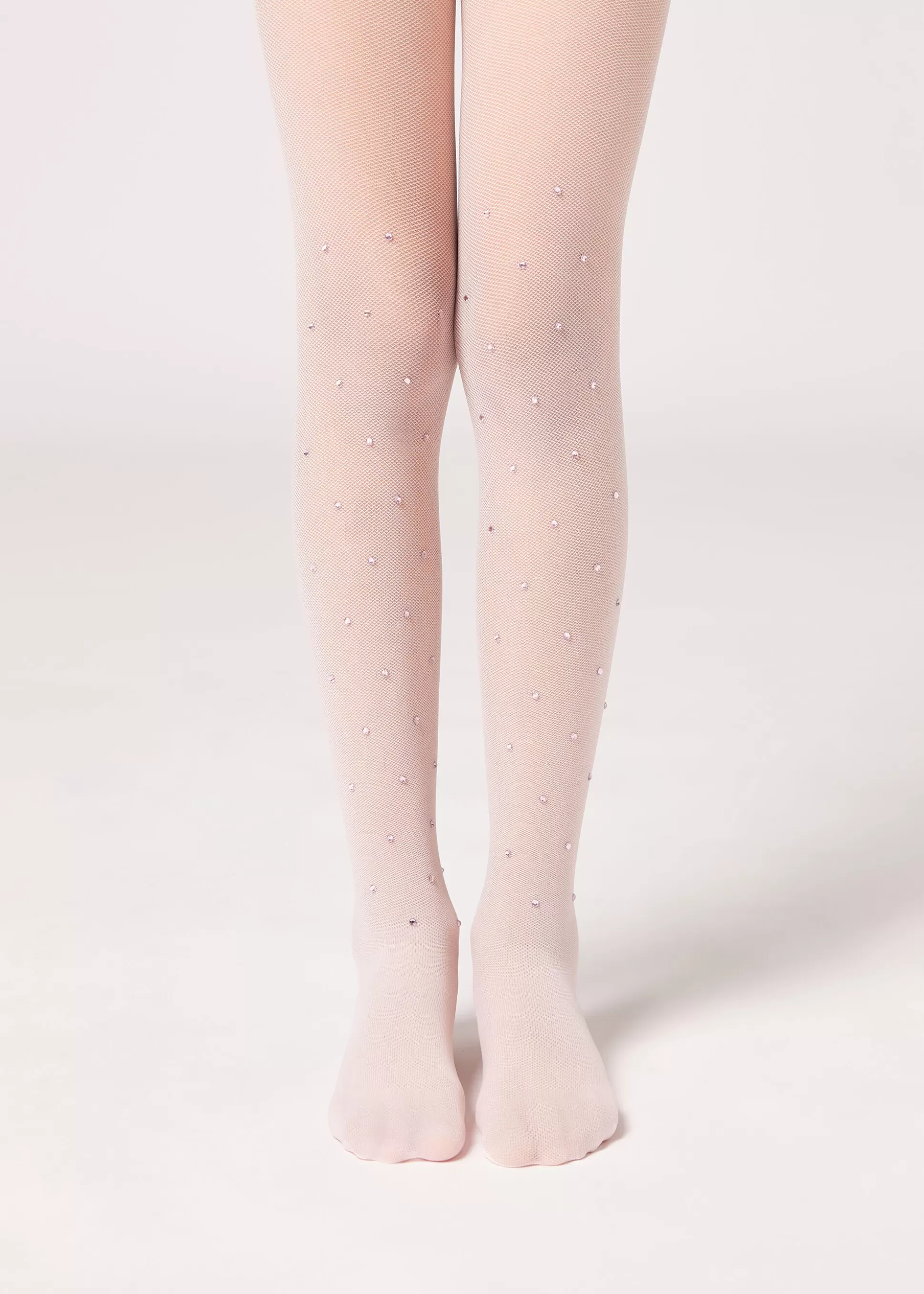 Calzedonia Collants Em Tule Com Strass Para Menina | Collants