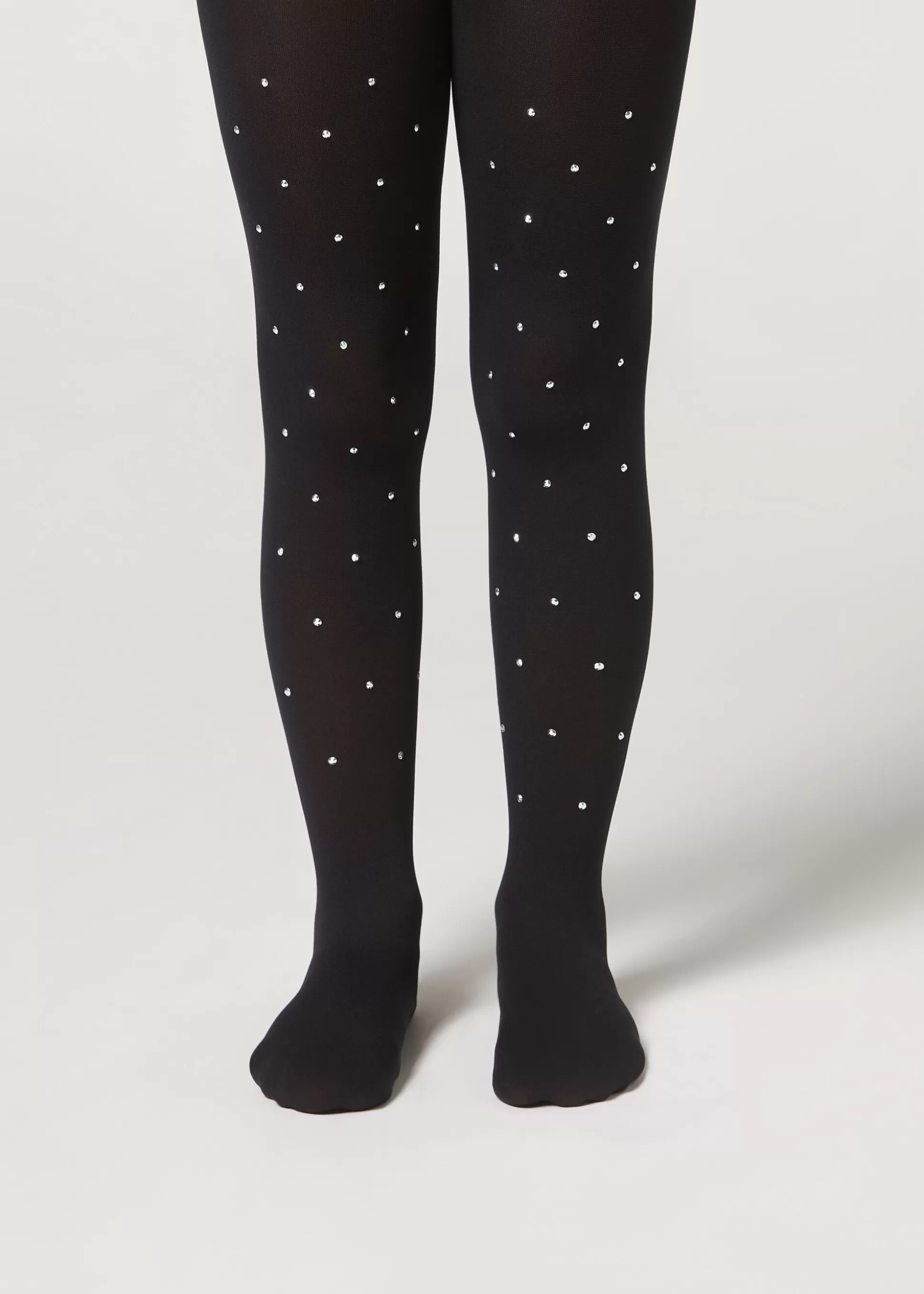 Calzedonia Collants Opacos Com Detalhe De Tachas Menina | Collants