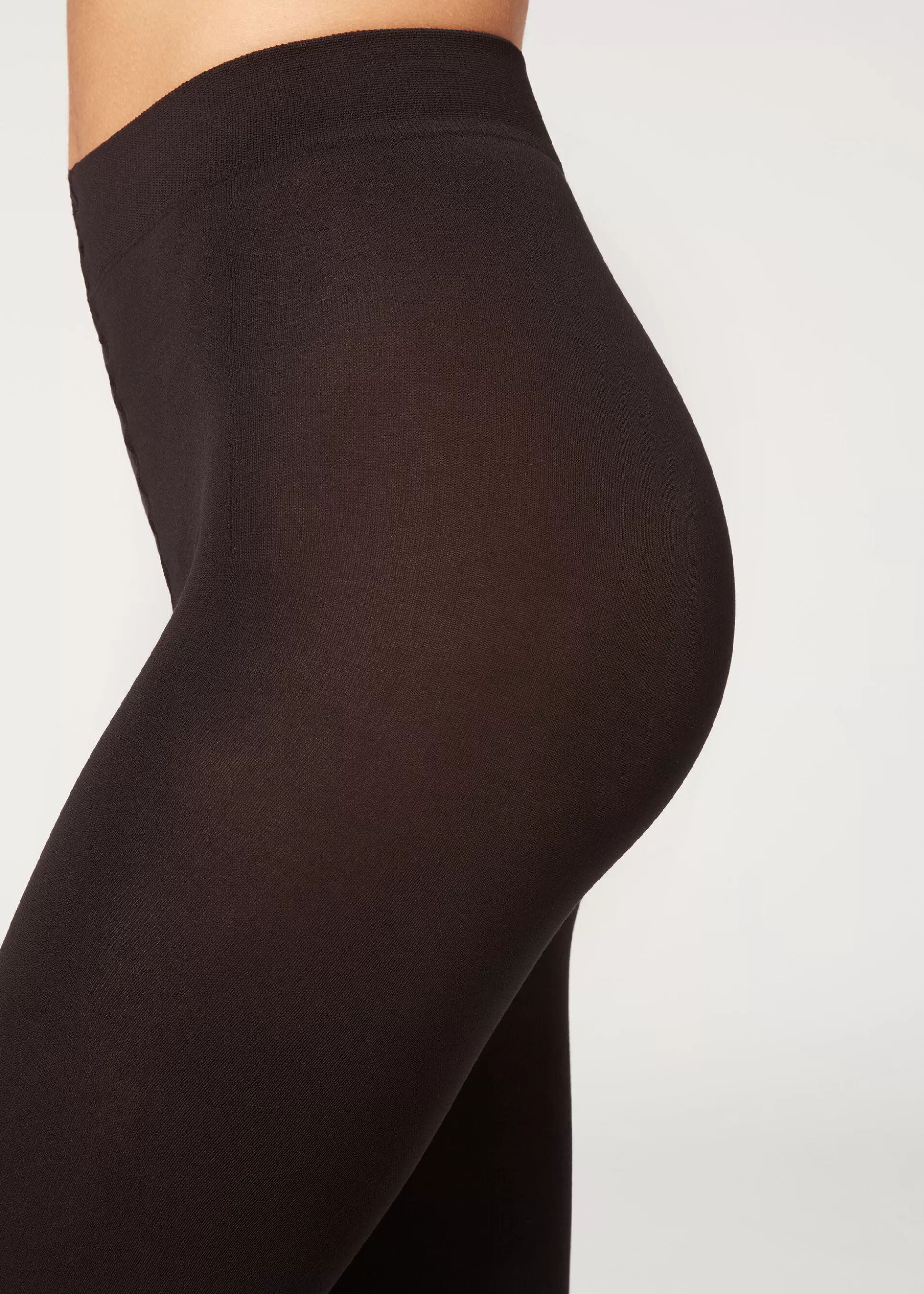 Calzedonia Collants Opacos De 100 Den Em Algodão E Microfibra | Collants Opacos