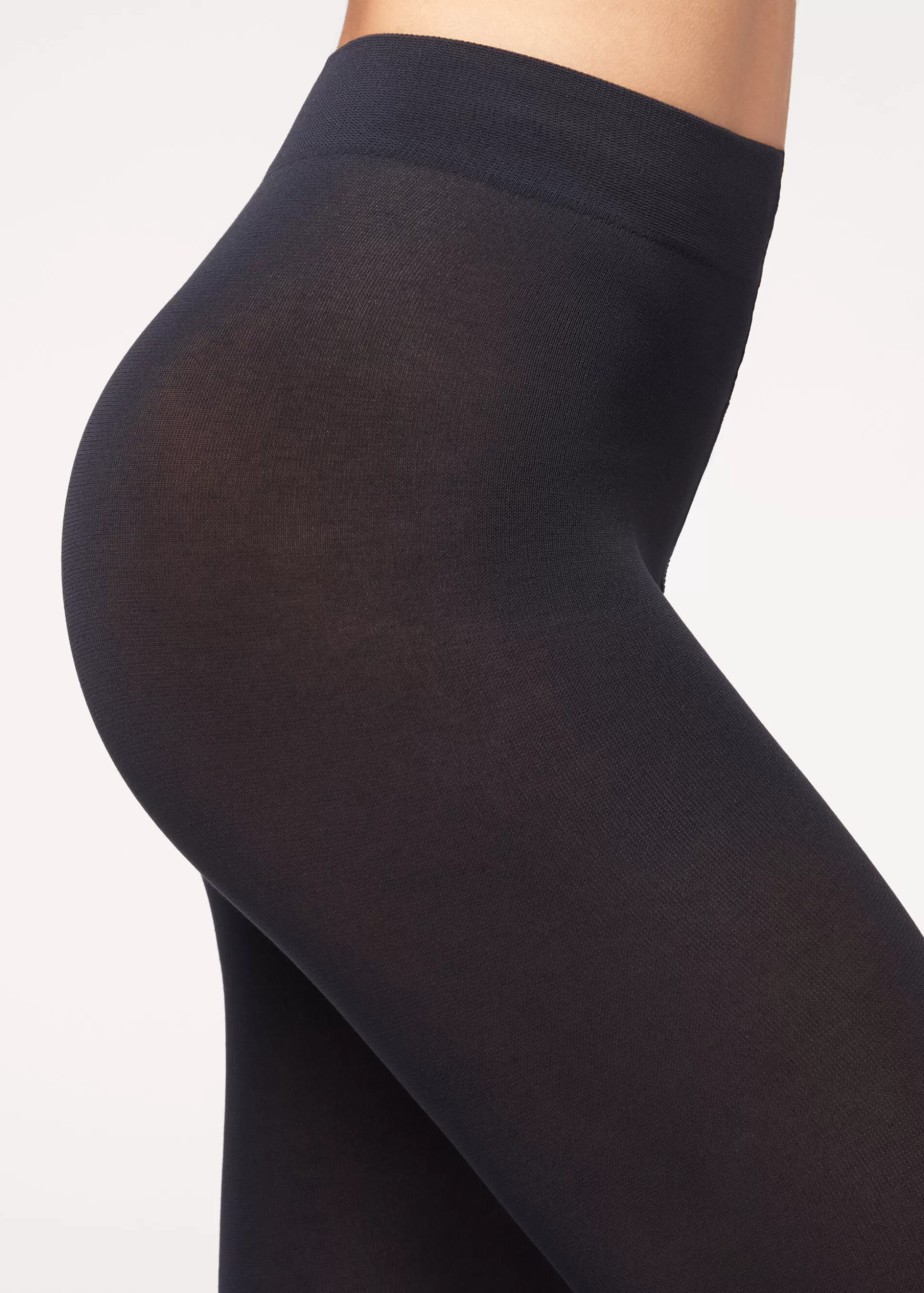 Calzedonia Collants Opacos De 100 Den Em Algodão E Microfibra | Collants Opacos