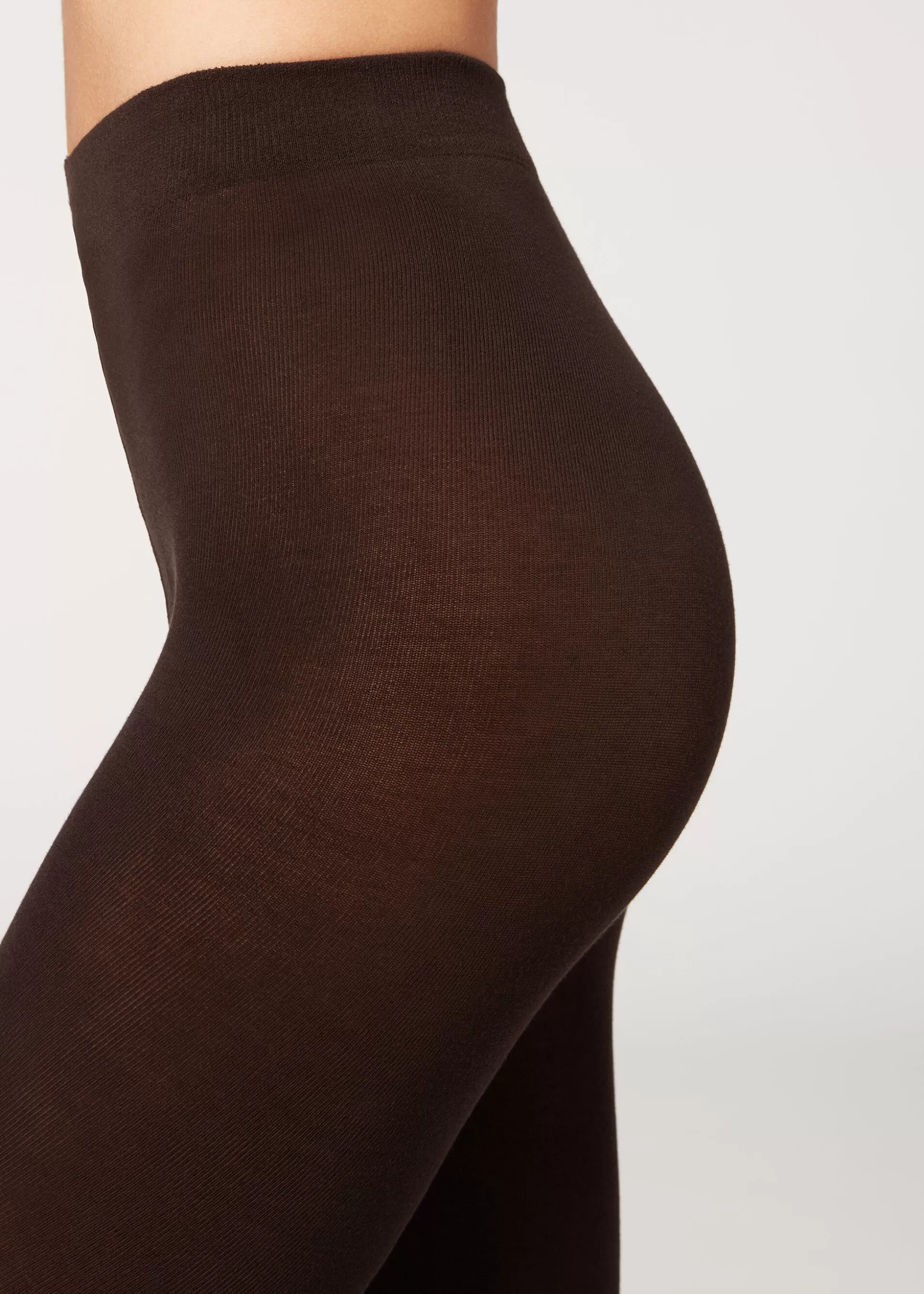 Calzedonia Collants Opacos De 150 Den Em Algodão Eco | Collants Opacos