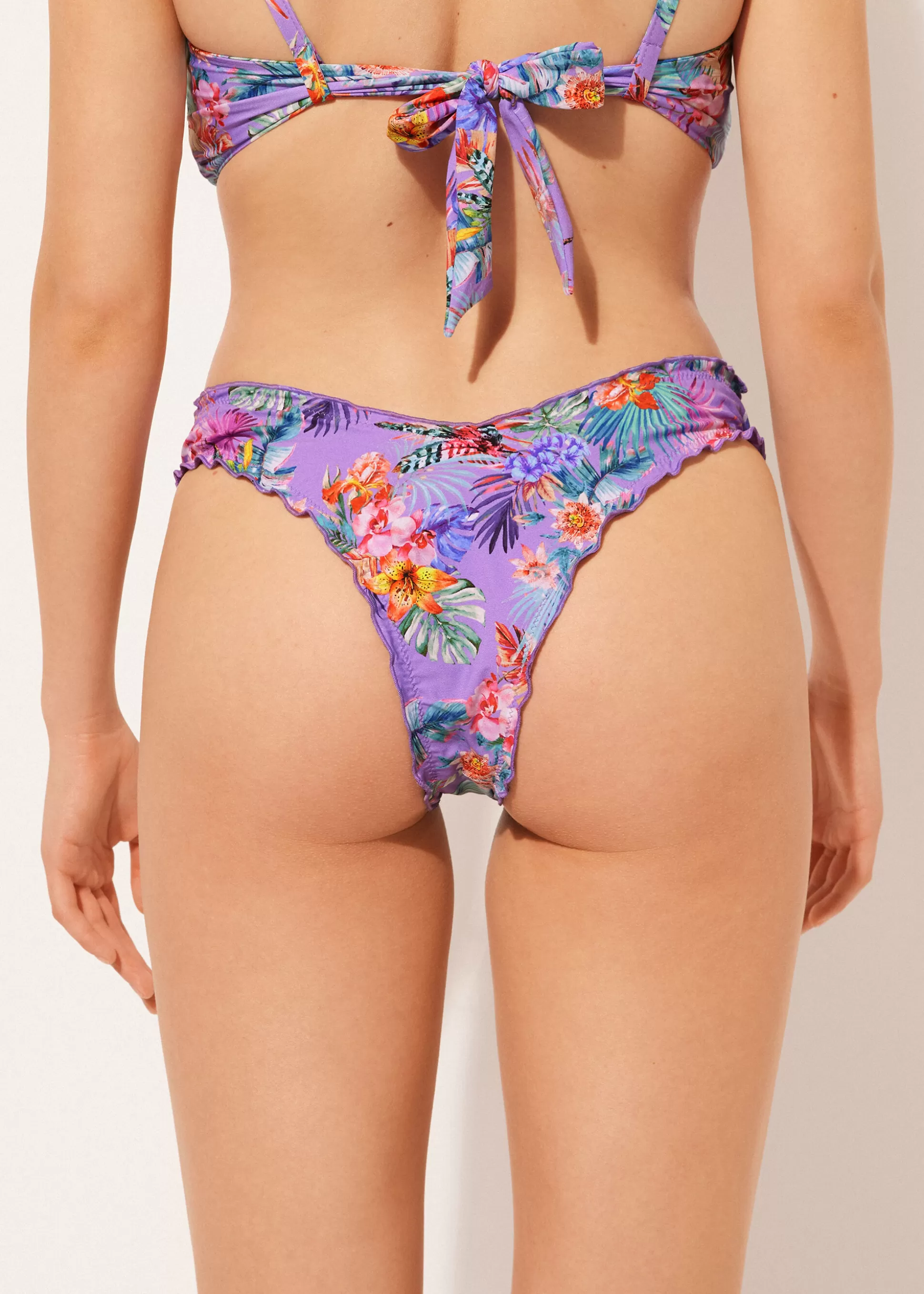 Calzedonia Cueca De Biquíni Brasileira Fairy Jungle | Biquínis | Cuecas Biquíni