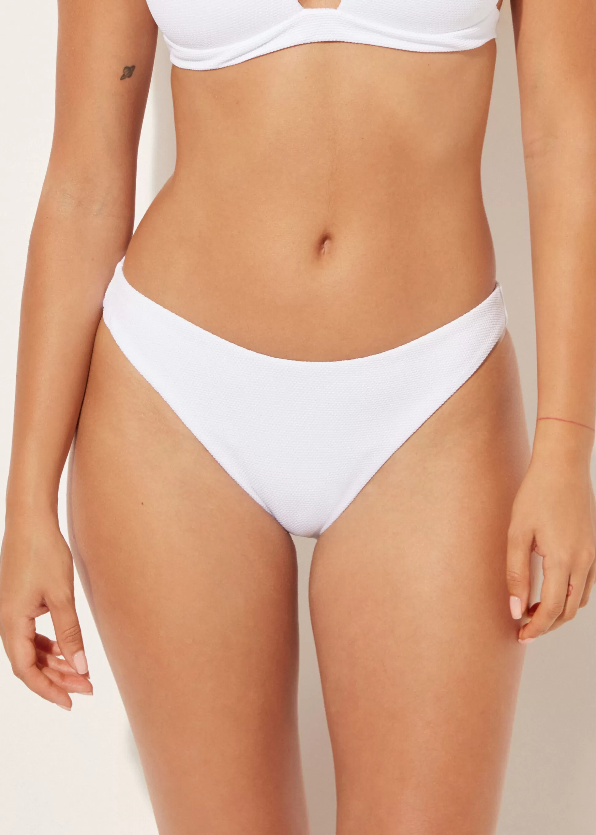 Calzedonia Cueca De Biquíni Classic Piquet | Biquínis | Cuecas Biquíni