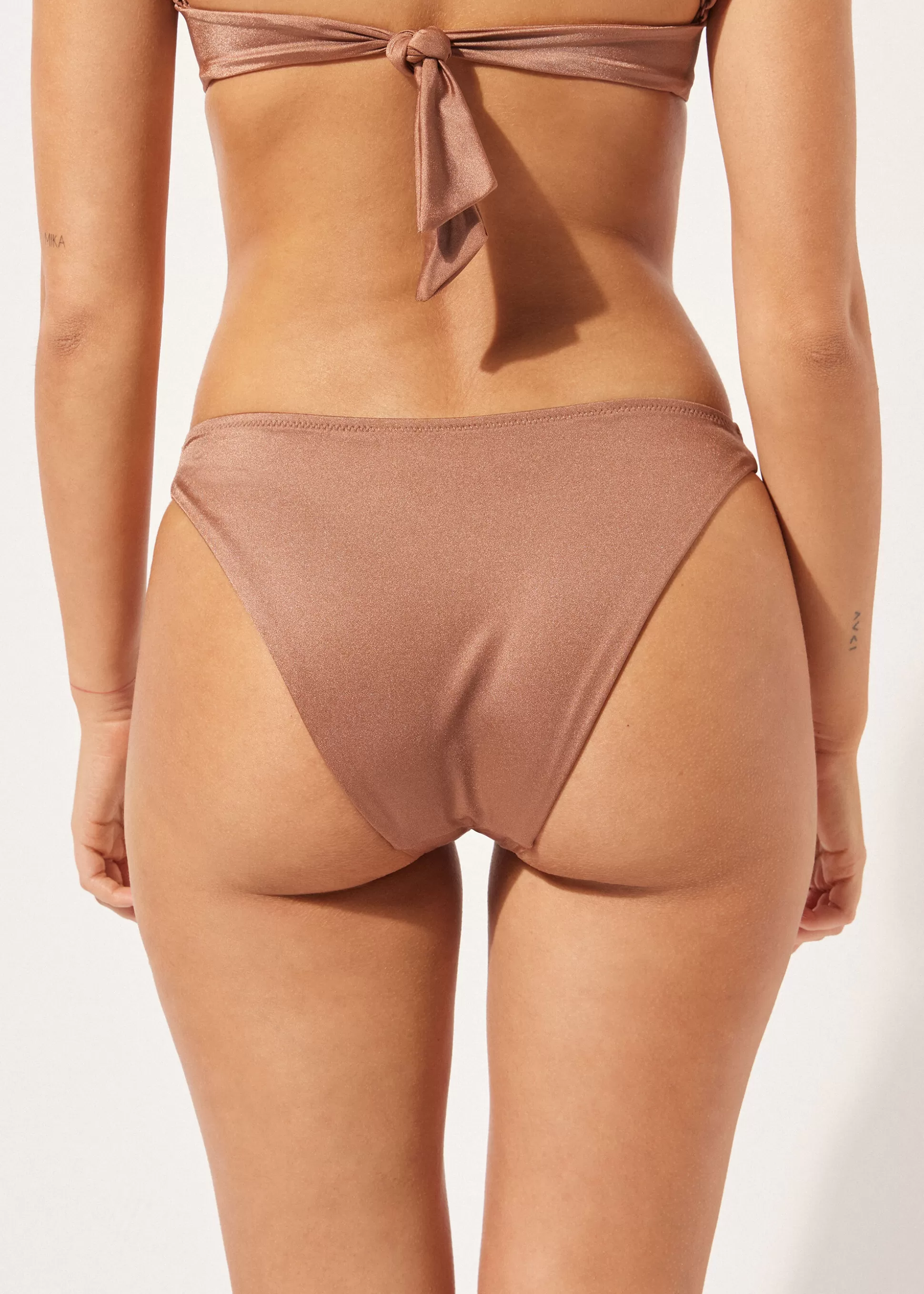 Calzedonia Cueca De Biquíni Com Lantejoulas Glowing Surface | Cuecas Biquíni