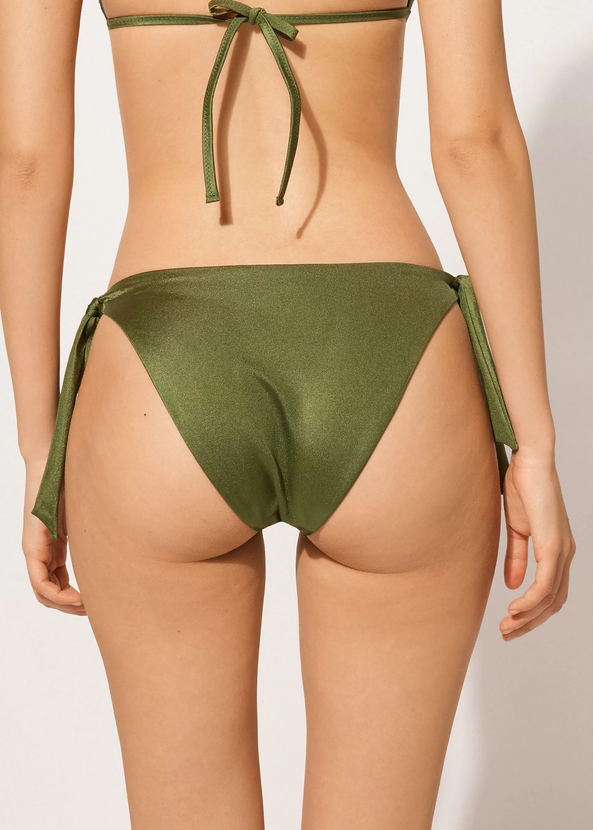 Calzedonia Cueca De Biquíni Com Laços Glowing Surface | Cuecas Biquíni