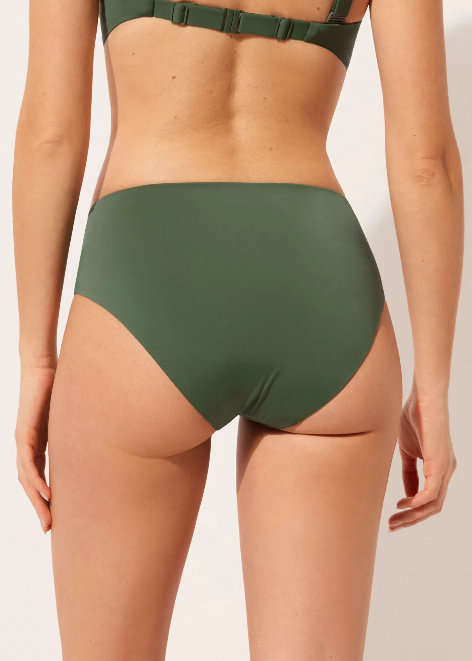 Calzedonia Cueca De Biquíni De Cintura Subida Adelgaçante Indonesia | Biquínis | Cuecas Biquíni