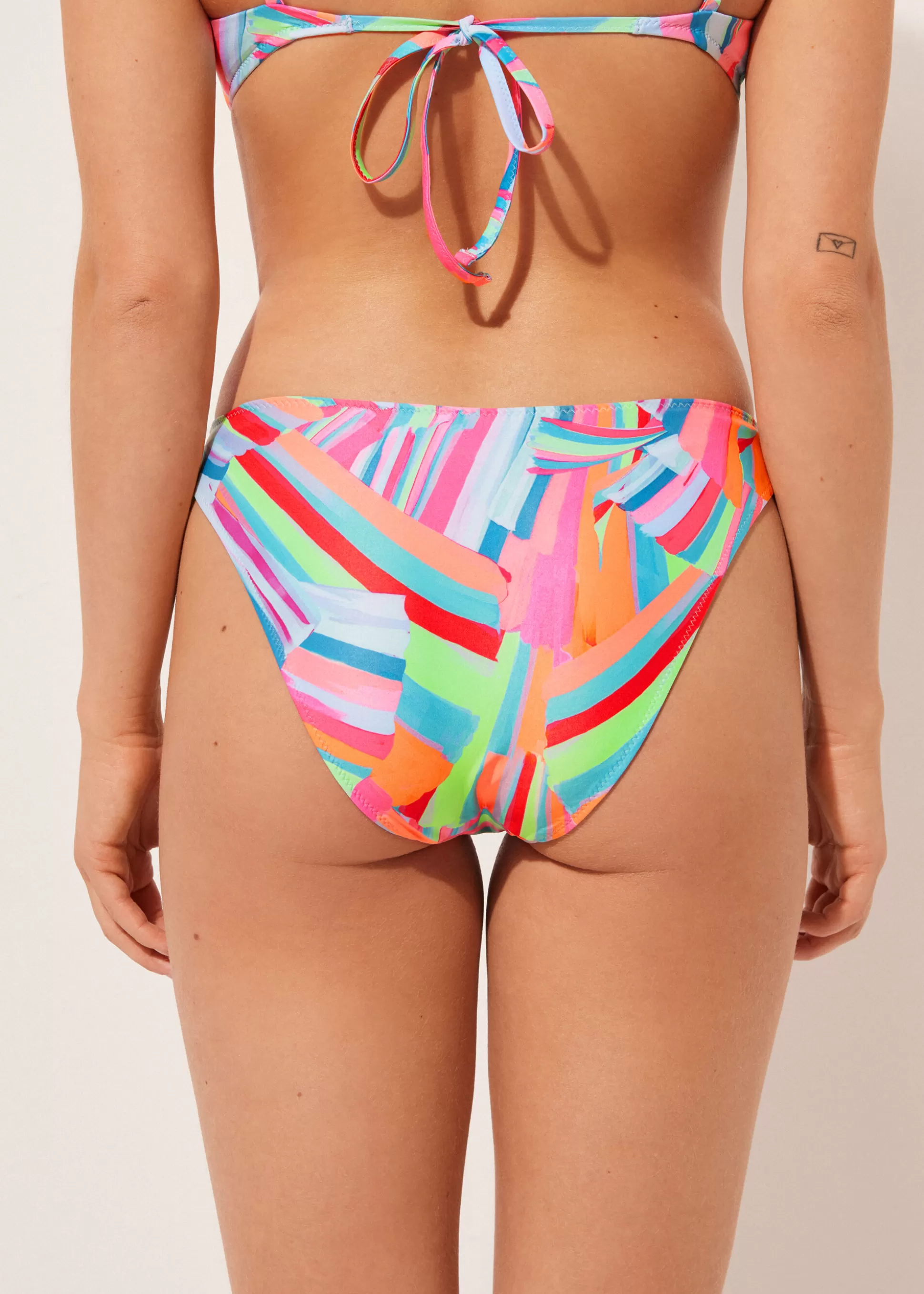 Calzedonia Cueca De Biquíni Neon Summer | Cuecas Biquíni