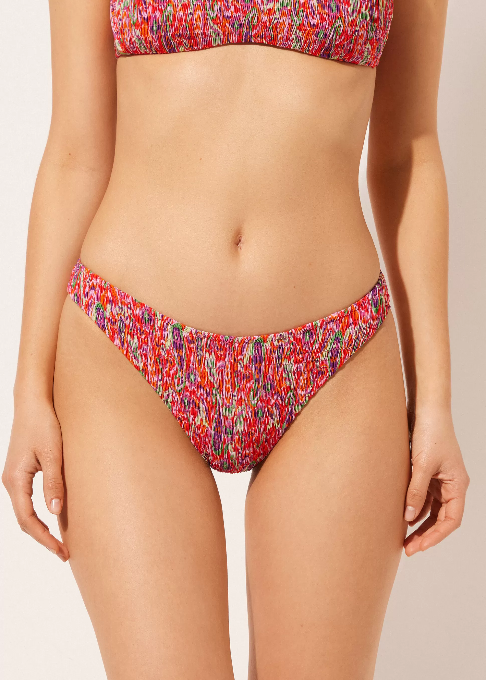 Calzedonia Cueca De Biquíni Vibrant Paisley | Cuecas Biquíni