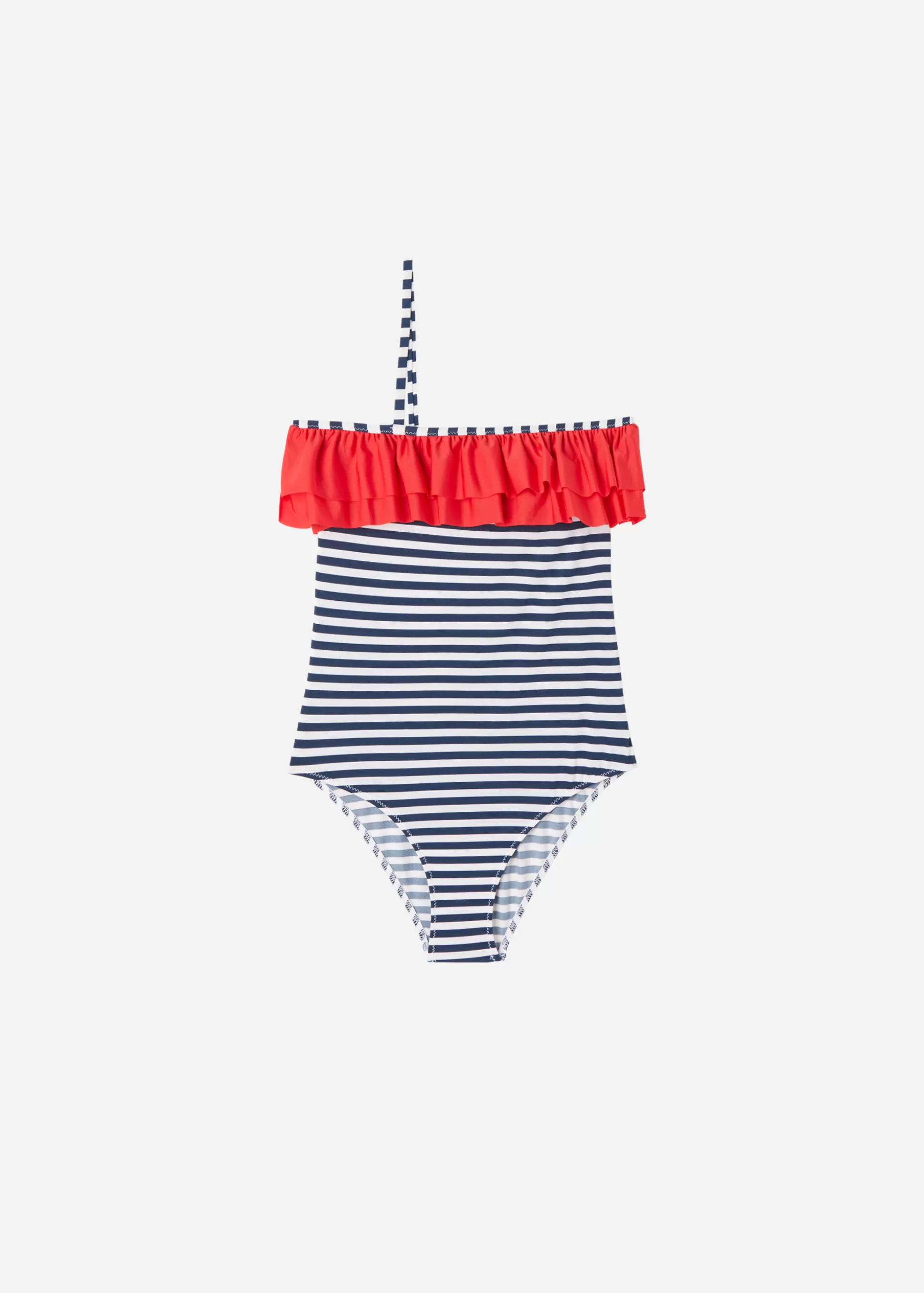 Calzedonia Fato De Banho Para Menina Sailor Stripes | Fatos De Banho E Biquínis