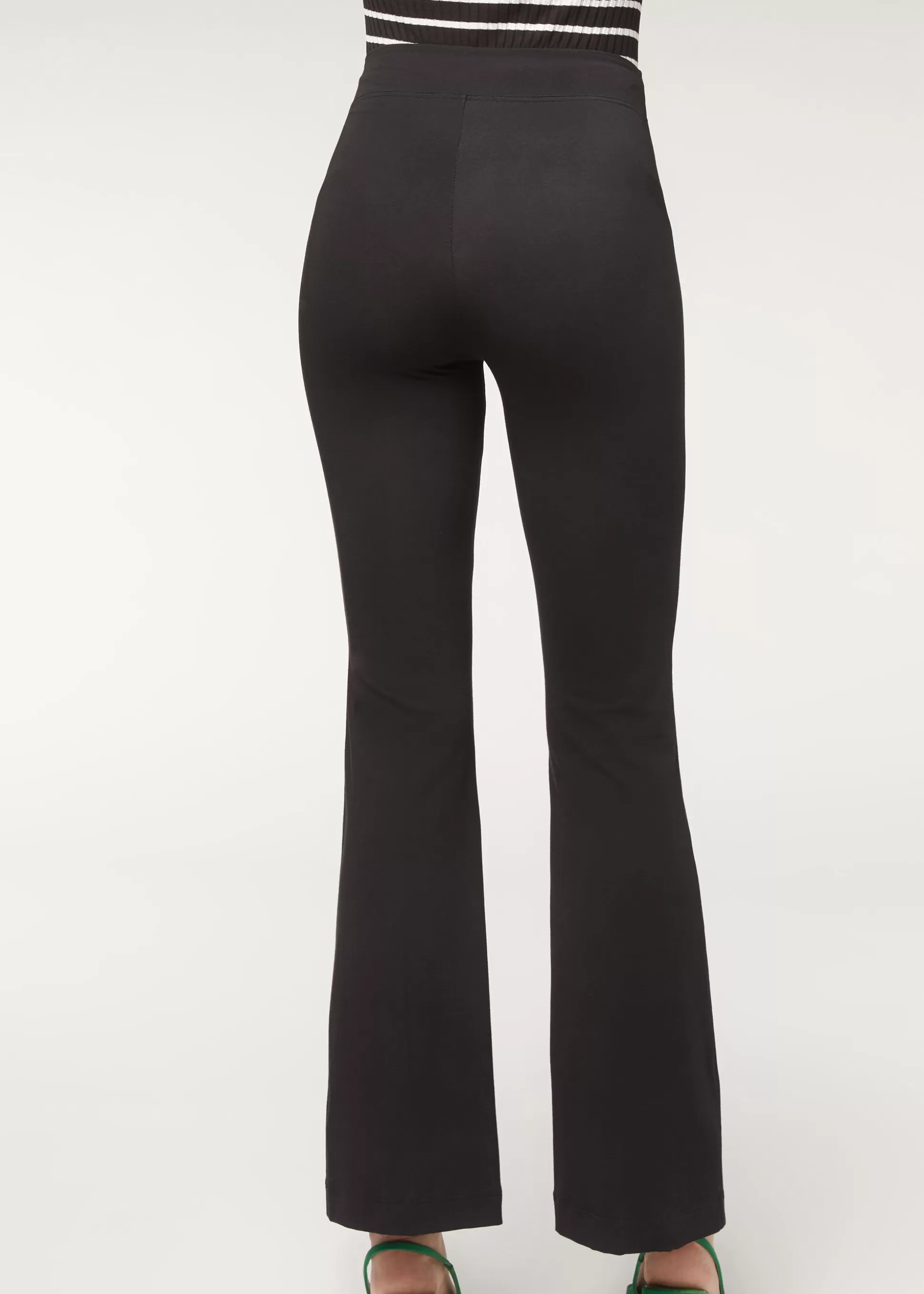 Calzedonia Leggings Boca De Sino Em Algodão Supima Ultra Light | Leggings