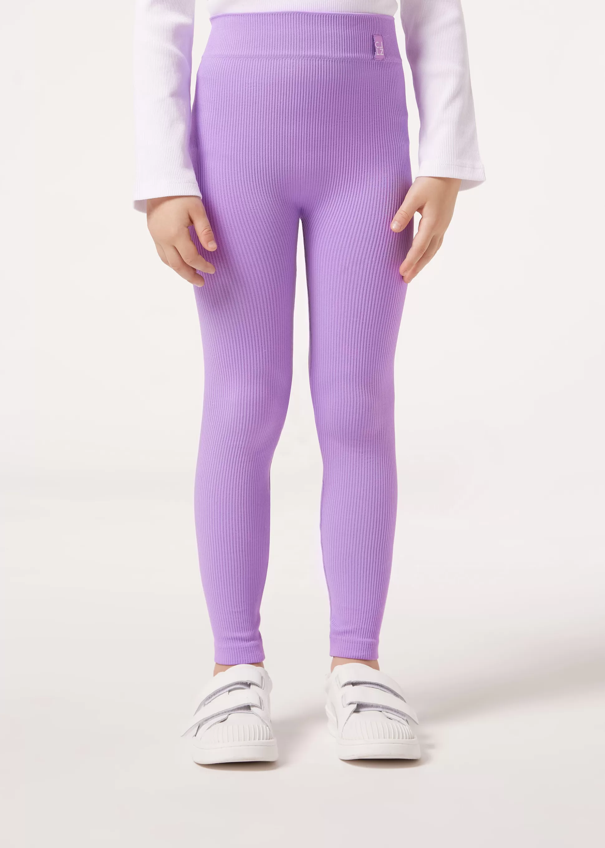 Calzedonia Leggings Caneladas Para Menina | Leggings