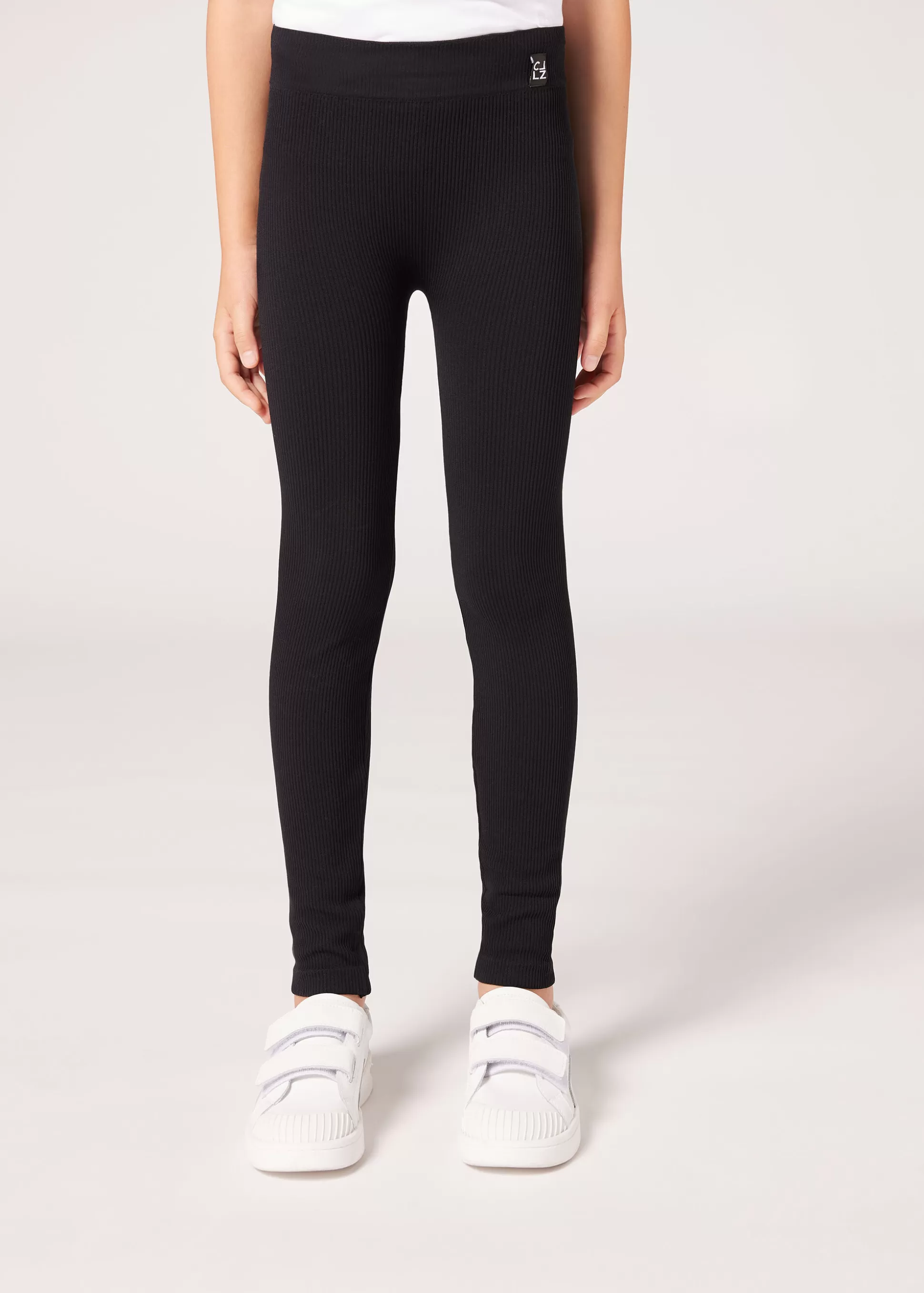 Calzedonia Leggings Caneladas Para Menina | Leggings