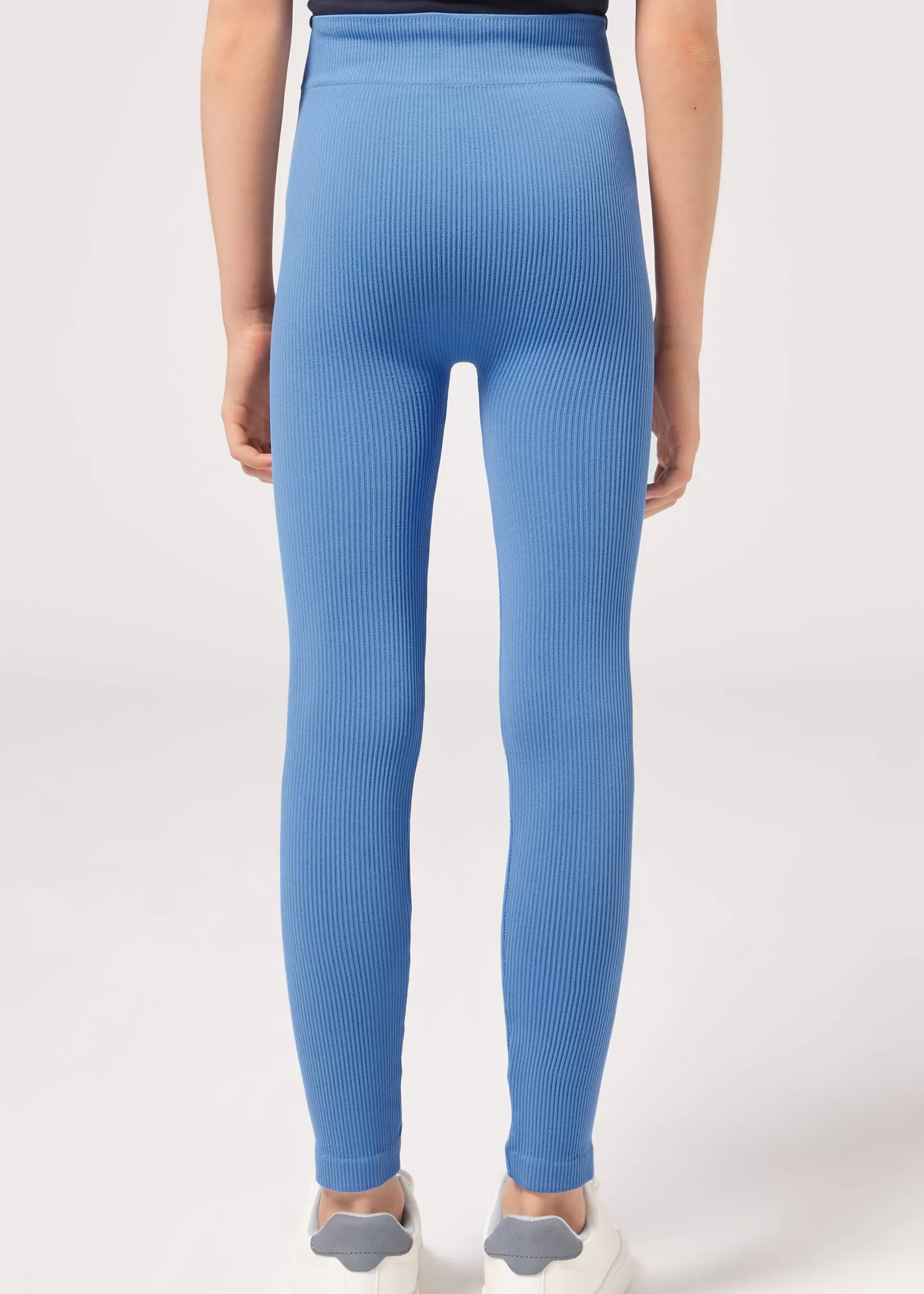 Calzedonia Leggings Caneladas Para Menina | Leggings