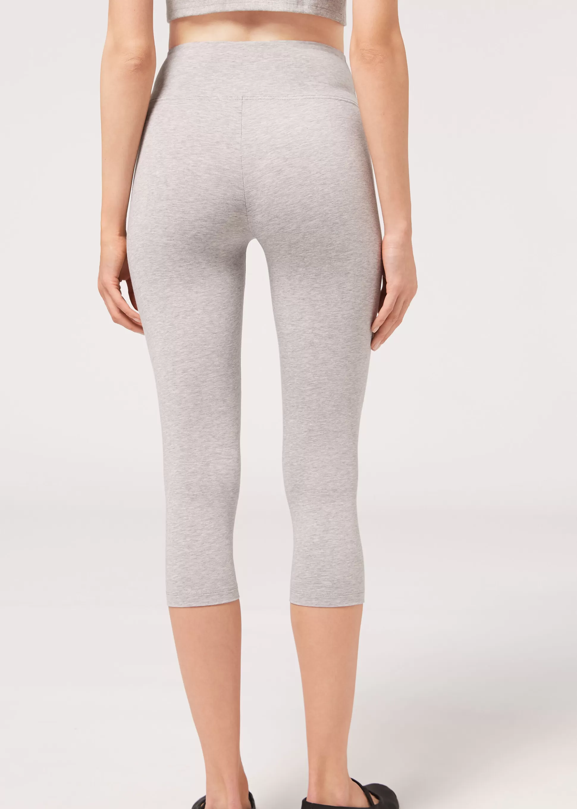 Calzedonia Leggings Capri Em Algodão Supima | Leggings Leggings | Leggings