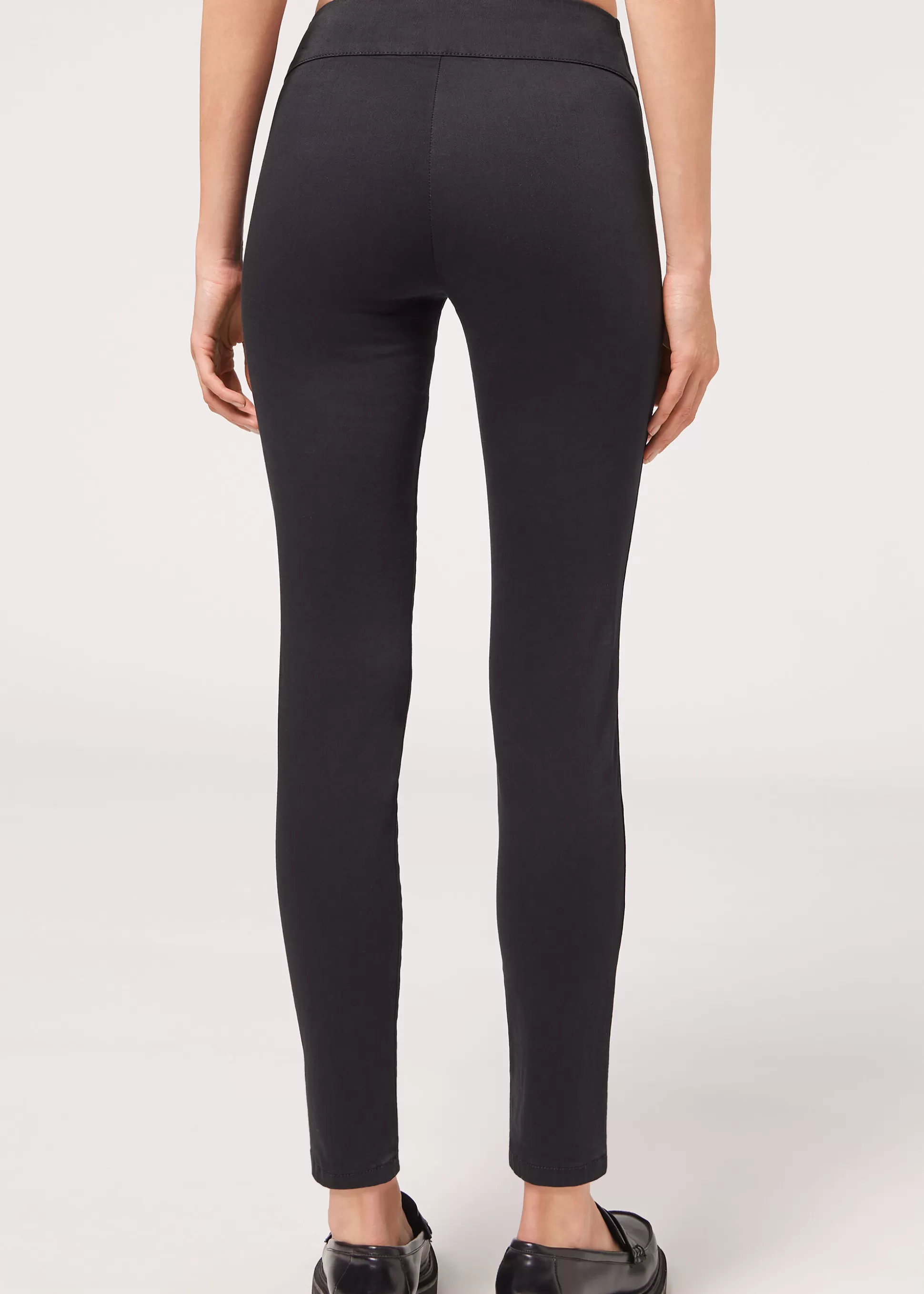 Calzedonia Leggings De Ganga Skinny Com Cintura Subida | Jeans | Leggings