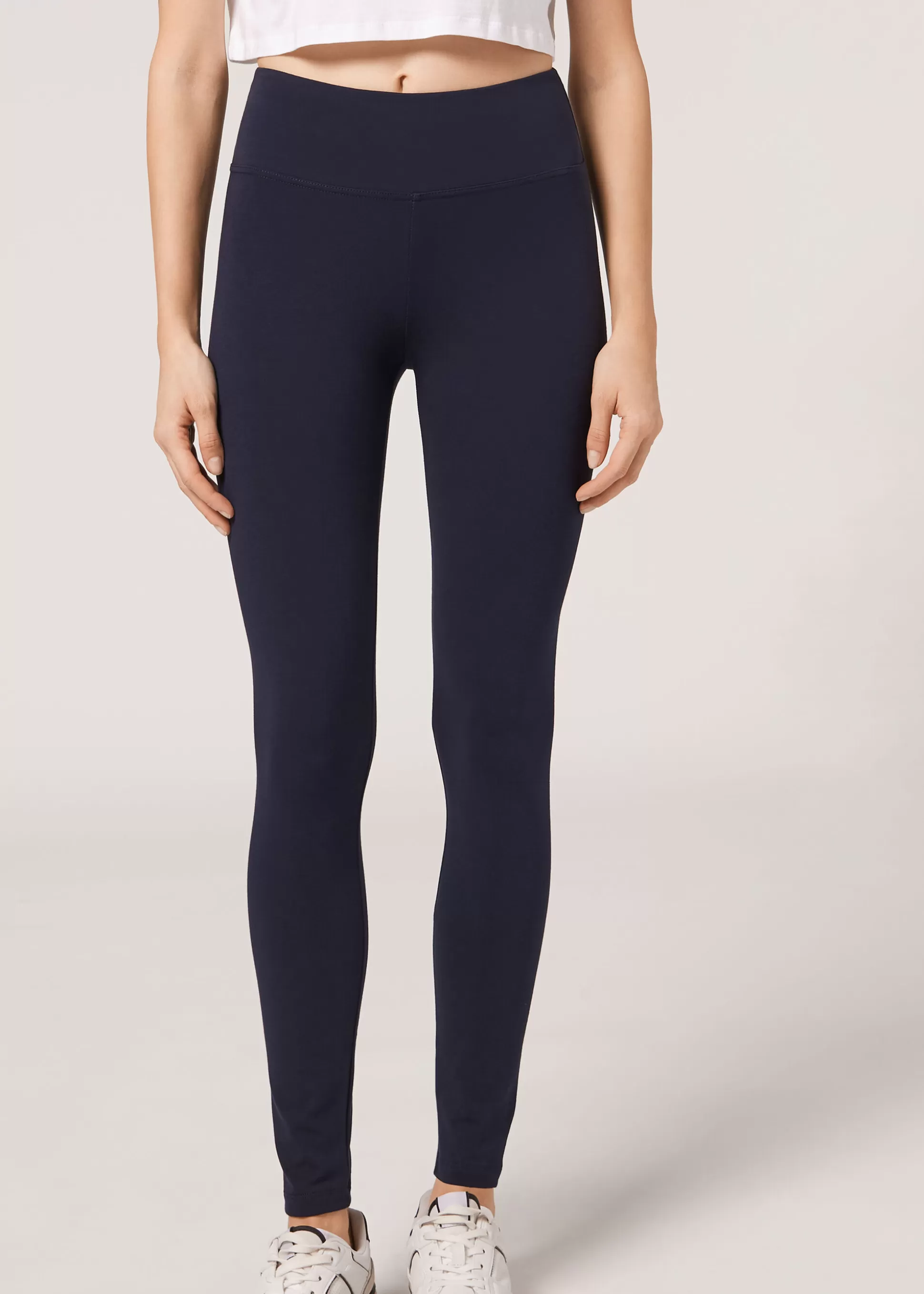 Calzedonia Leggings Em Tecido De Algodão | Leggings | Leggings Leggings