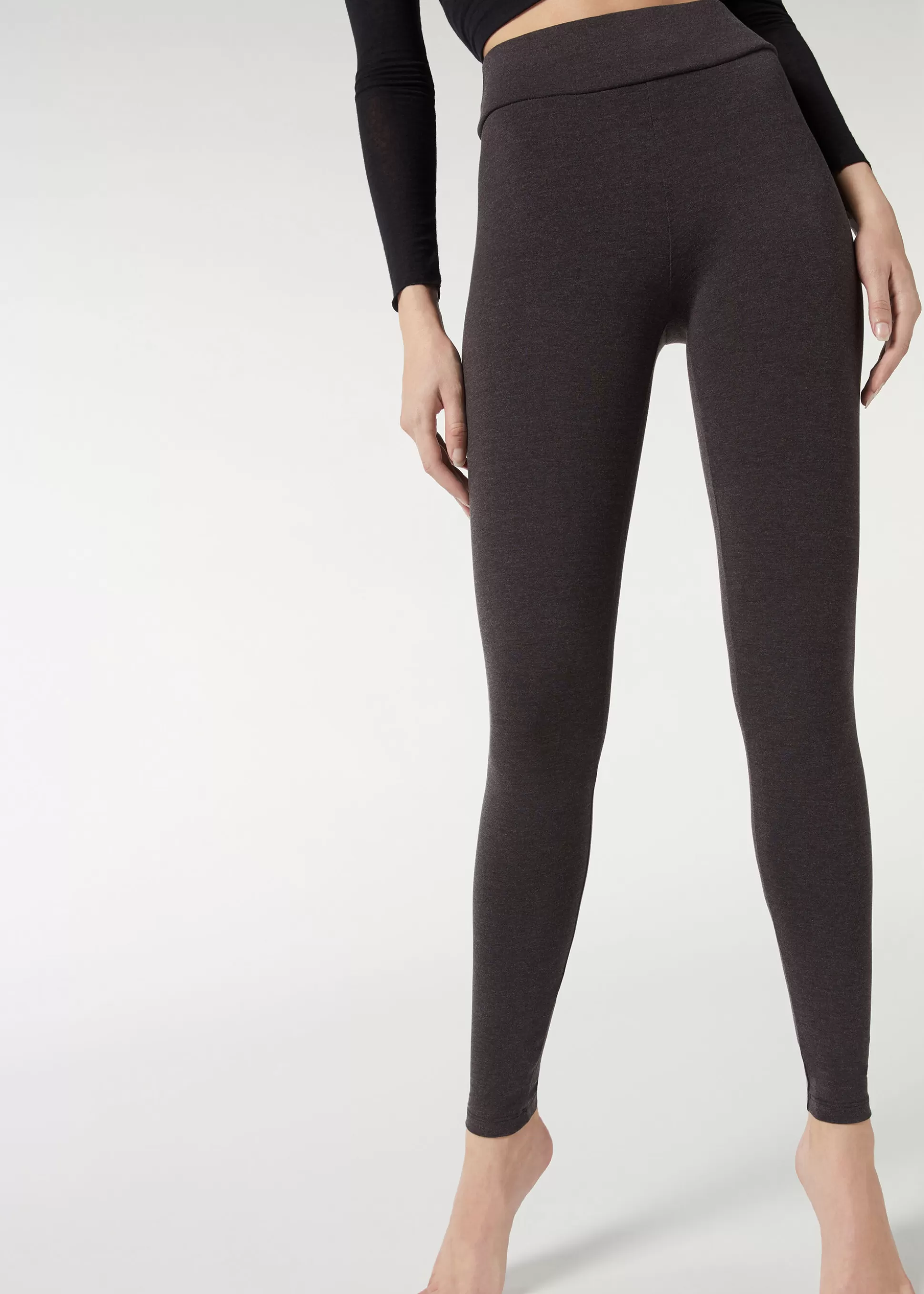 Calzedonia Leggings Em Tecido De Algodão | Leggings Leggings | Leggings