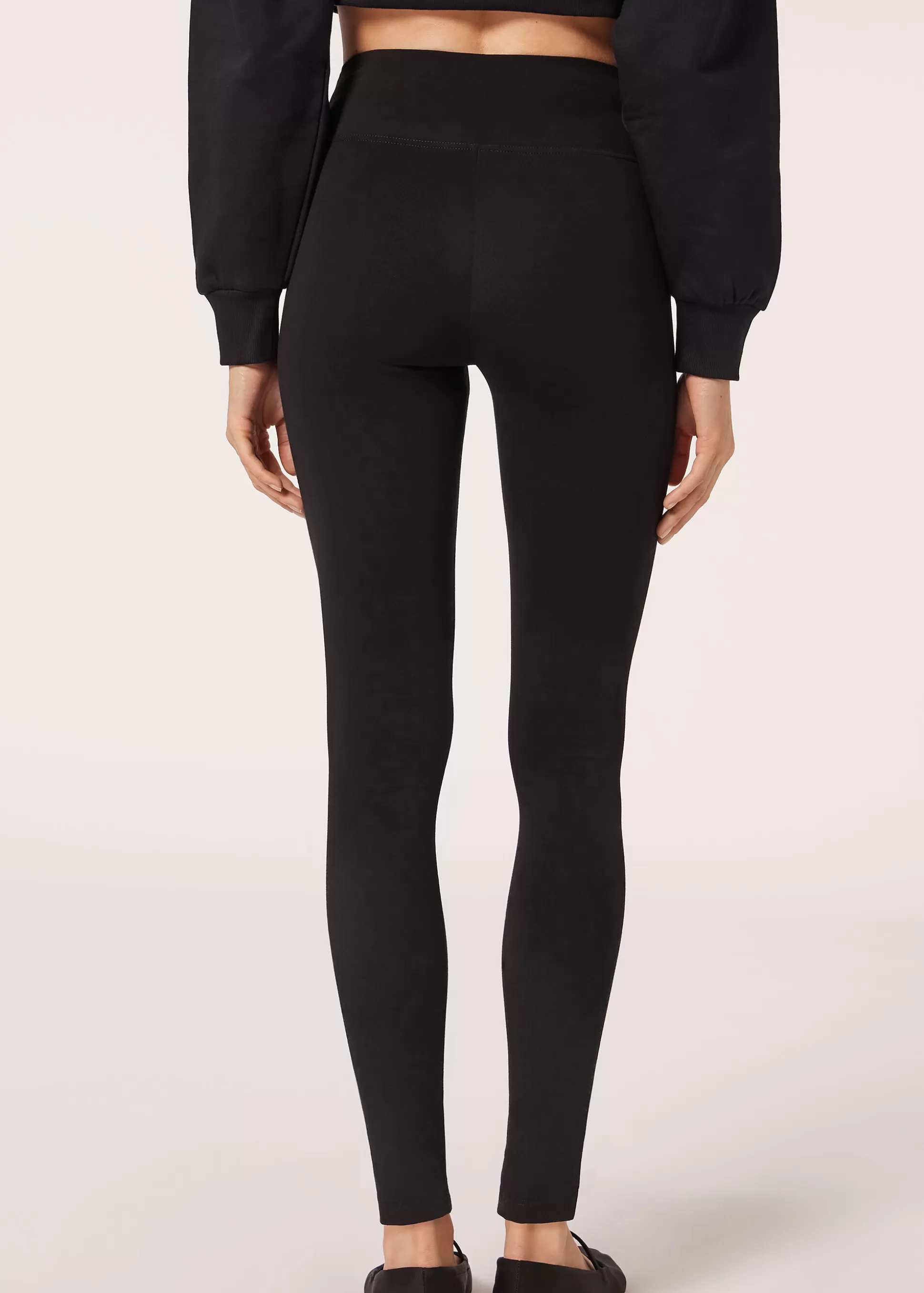 Calzedonia Leggings Em Tecido De Algodão | Leggings Leggings | Leggings