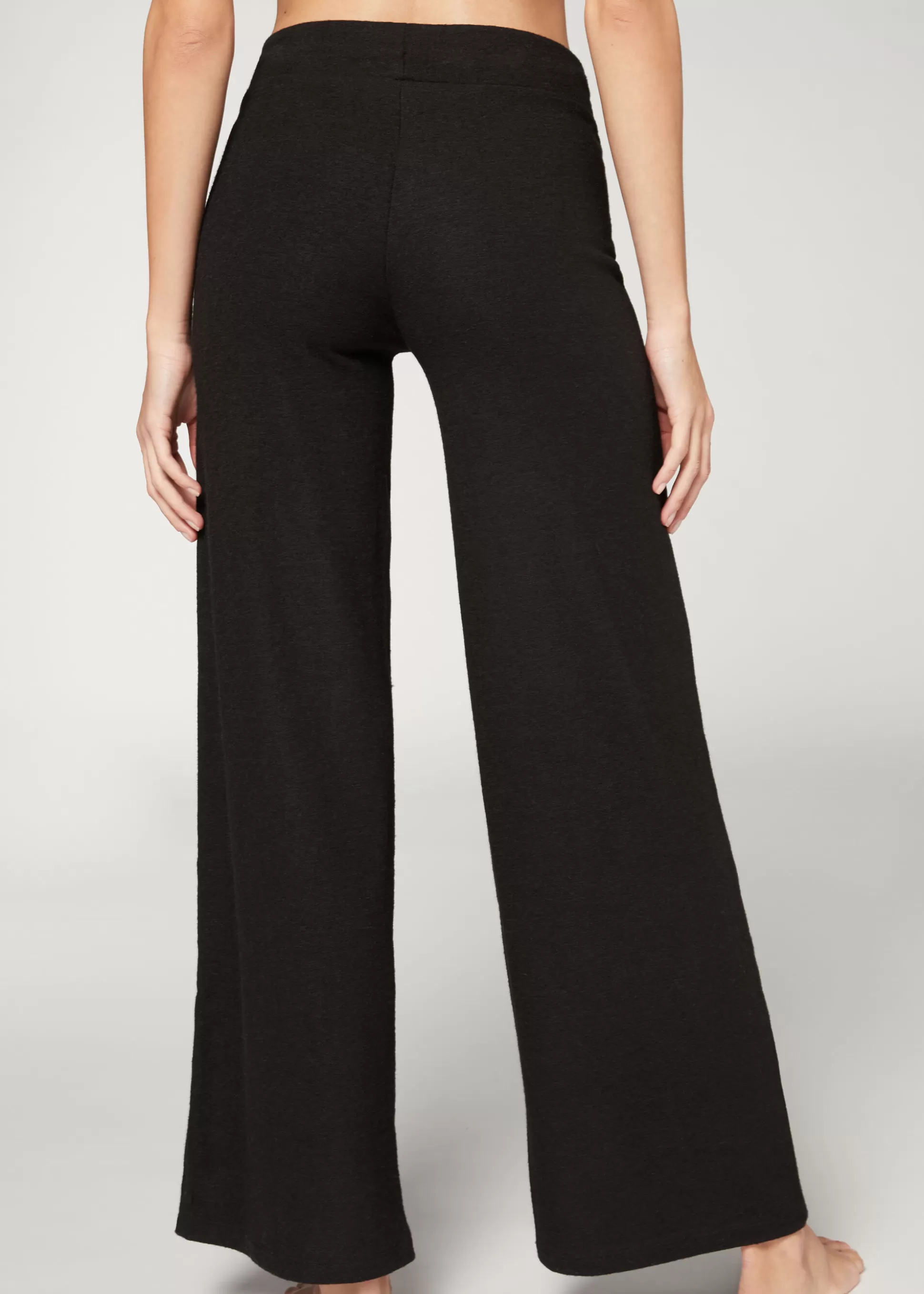 Calzedonia Leggings Palazzo Em Caxemira | Calças