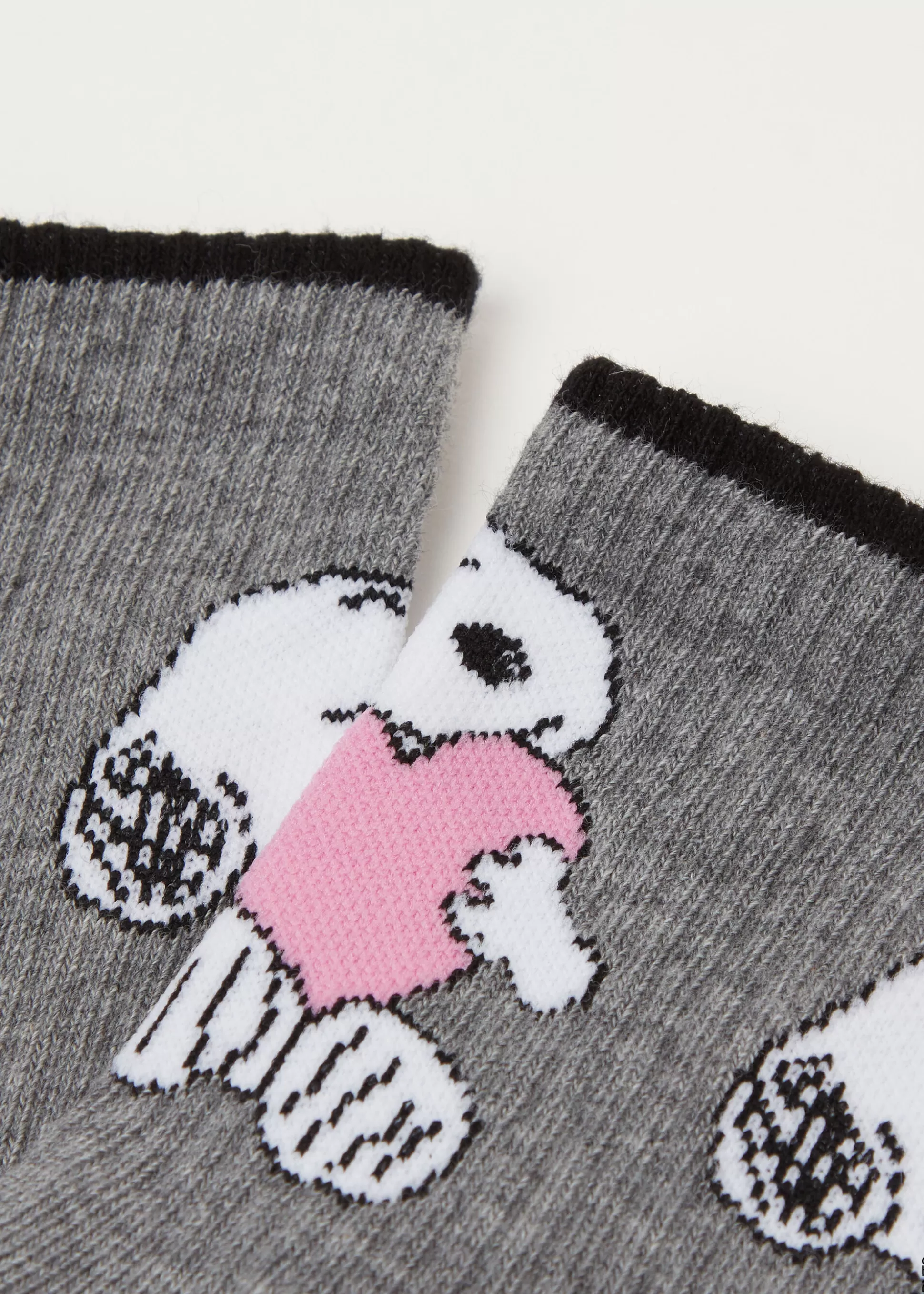 Calzedonia Meias Bicolores Snoopy | Meias Curtas